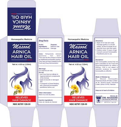 Masood Arnica Hair Oil (Masood Arnica Hair Oil 1)